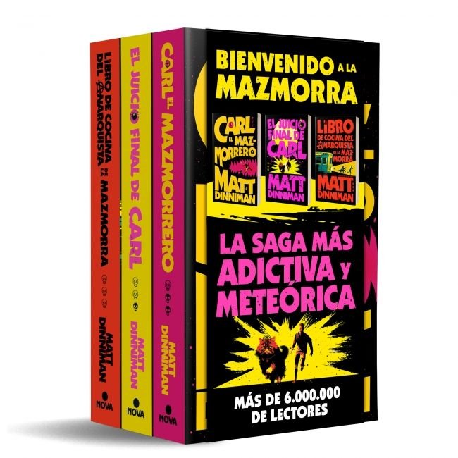 (PACK).BIENVENIDO A LA MAZMORRA.(NOVA), de DINNIMAN, MATT | portada del libro