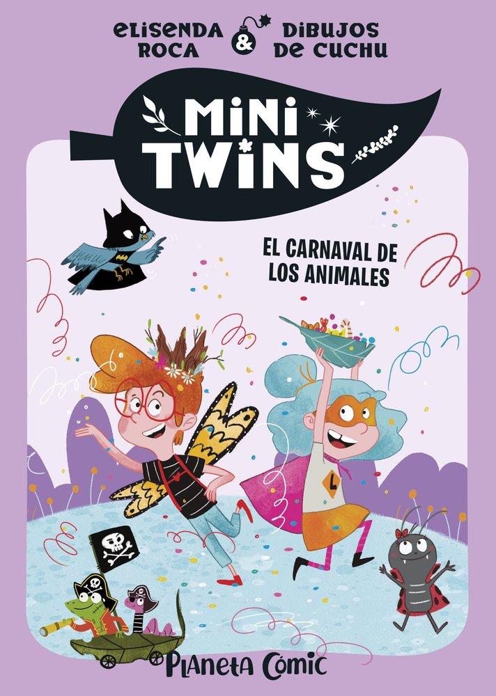 MINITWINS Nº 05 EL CARNAVAL DE LOS ANIMALES, de ROCA PALET, ELISENDA | portada del libro