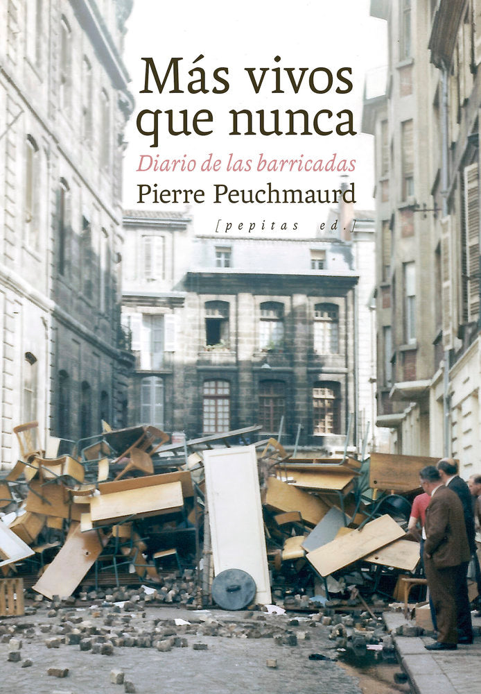 MAS VIVOS QUE NUNCA, de PIERRE PEUCHAMAUD | portada del libro