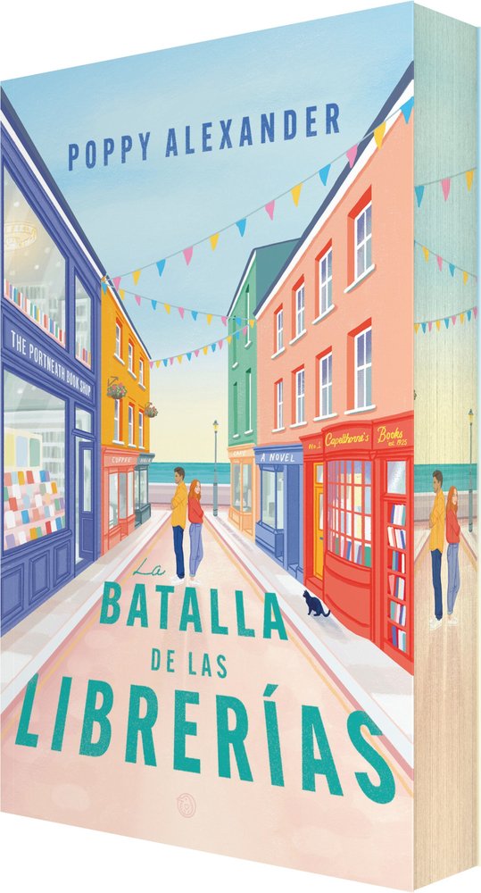 LA BATALLA DE LAS LIBRERIAS, de ALEXANDER, POPPY | portada del libro