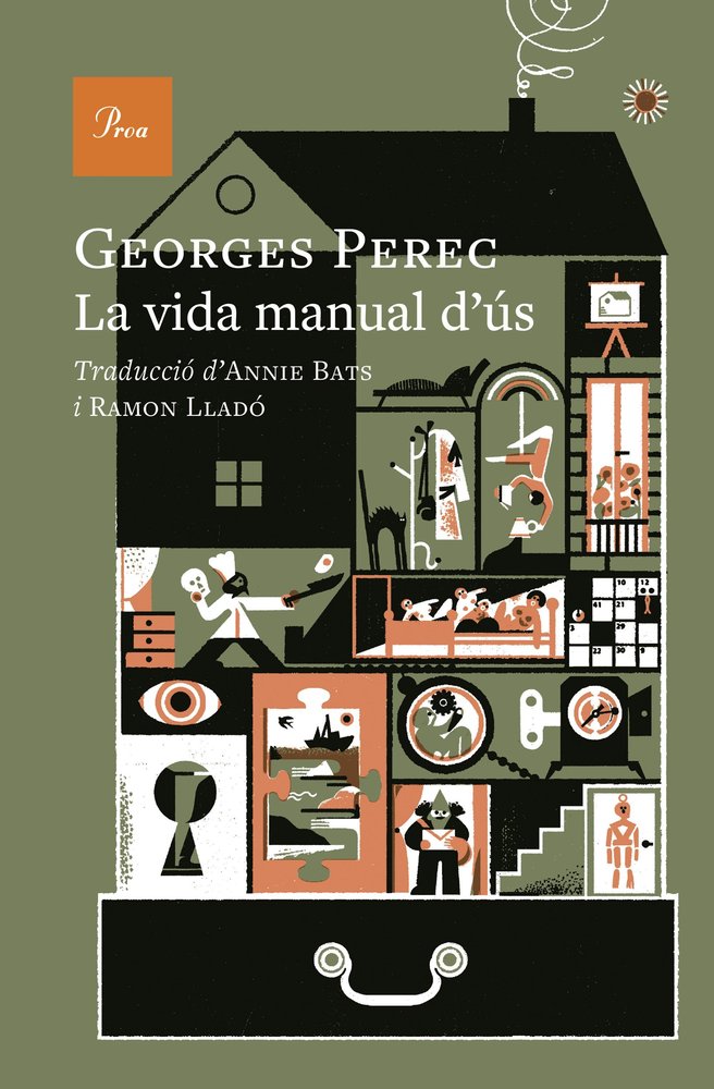 LA VIDA MANUAL D'US, de PEREC, GEORGES | portada del libro