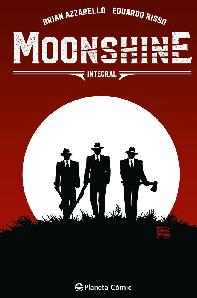 MOONSHINE INTEGRAL, de AZZARELLO | portada del libro