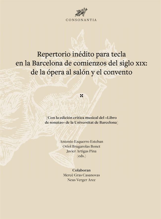 REPERTORIO INEDITO PARA TECLA EN LA BARCELONA DE COMIENZOS DEL SIGLO XIX: DE LA, de VARIOS AUTORES | portada del libro