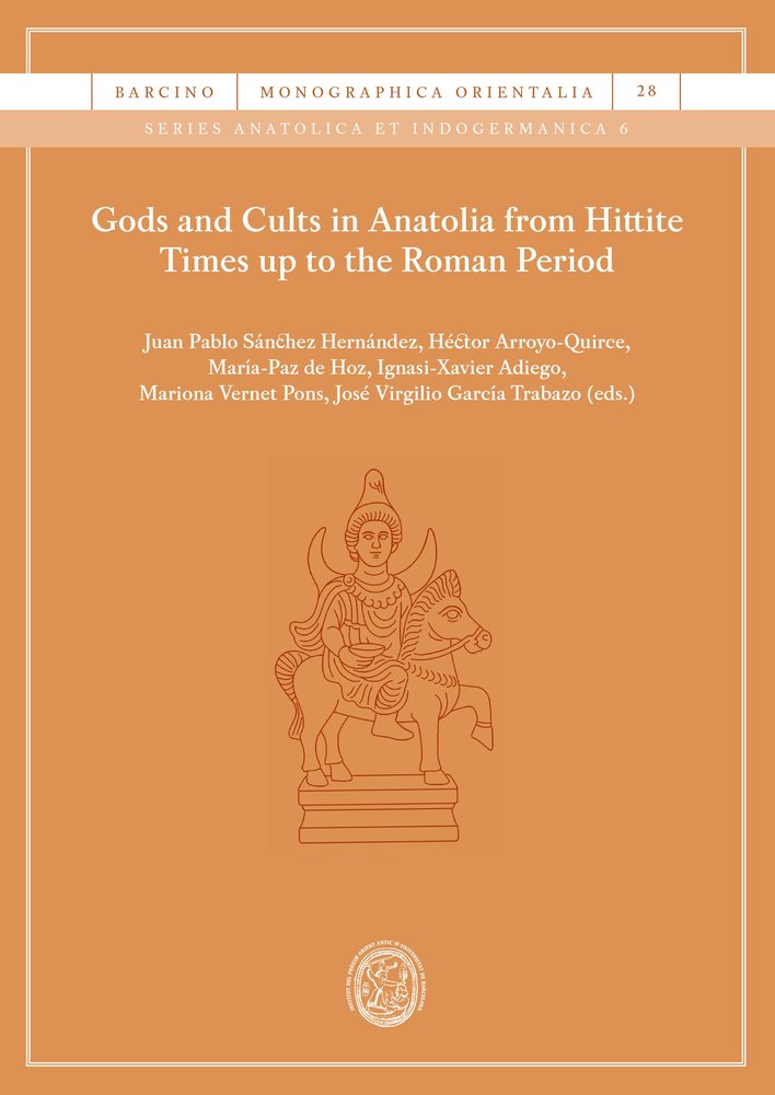 GODS AND CULTS IN ANATOLIA FROM HITTITE, de VARIOS AUTORES | portada del libro