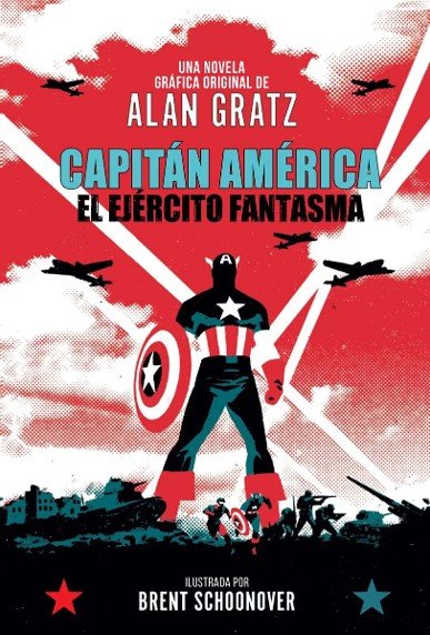MSC08 CAPITAN AMERICA EJERCITO FANTASMA, de ALAN GRATZ | portada del libro