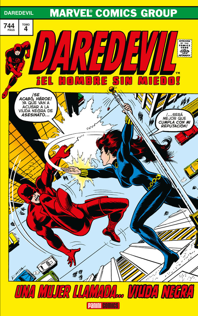 DAREDEVIL MGO 04 MUJER LLAMADA VIUDA NEG, de STEVE ENGLEHART | portada del libro