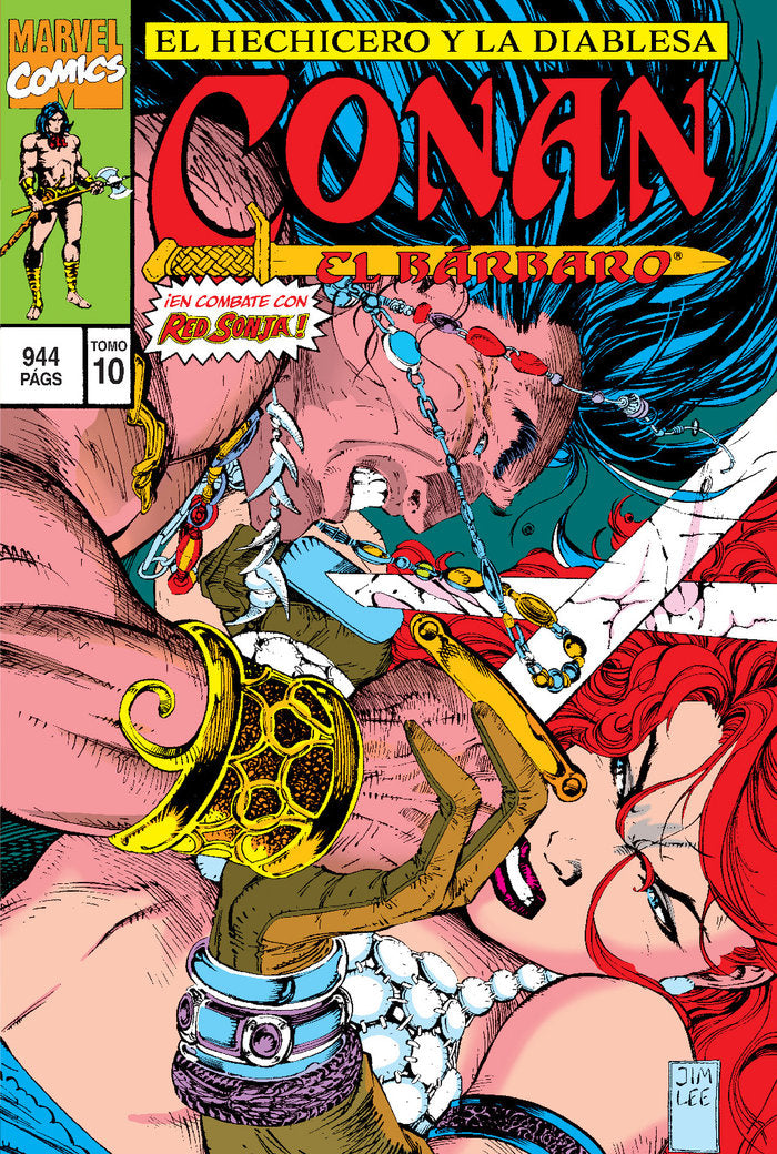 CONAN BARBARO 10 ETAPA MARVEL ORIGINAL, de AA.VV. | portada del libro