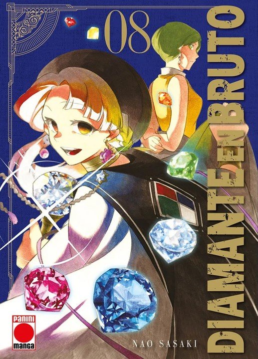 DIAMANTE EN BRUTO 08, de NAO SASAKI | portada del libro