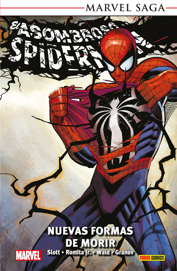 ASOM SPIDERMAN MSB 17 NUEVAS FORMAS MORI, de DAN SLOTT | portada del libro