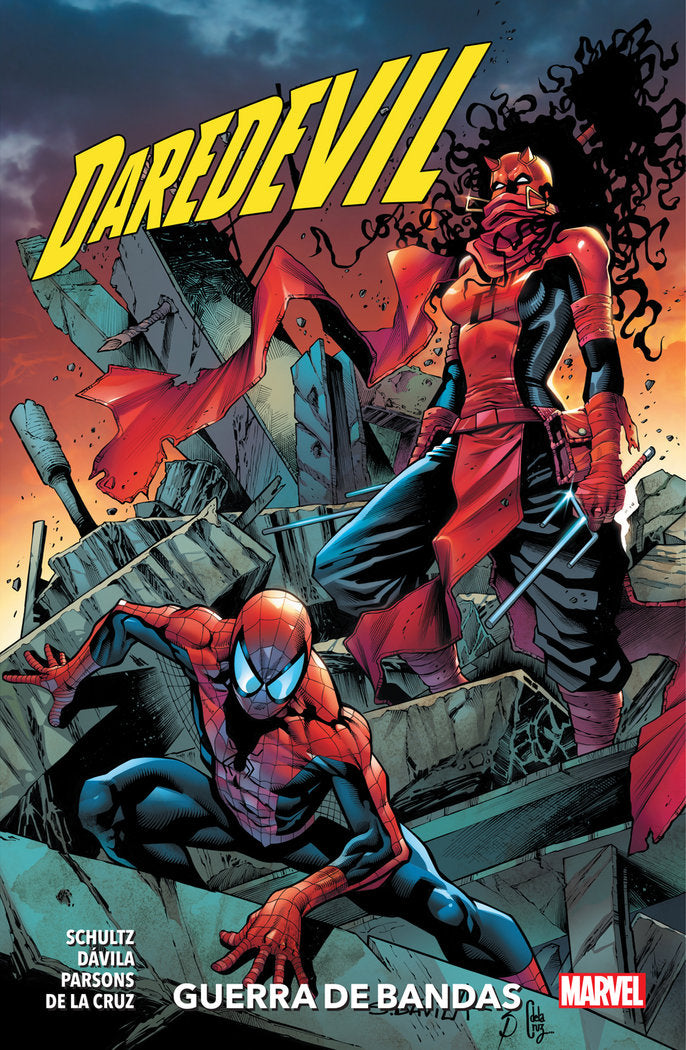 DAREDEVIL: GUERRA DE BANDAS, de ERICA SCHULTZ | portada del libro