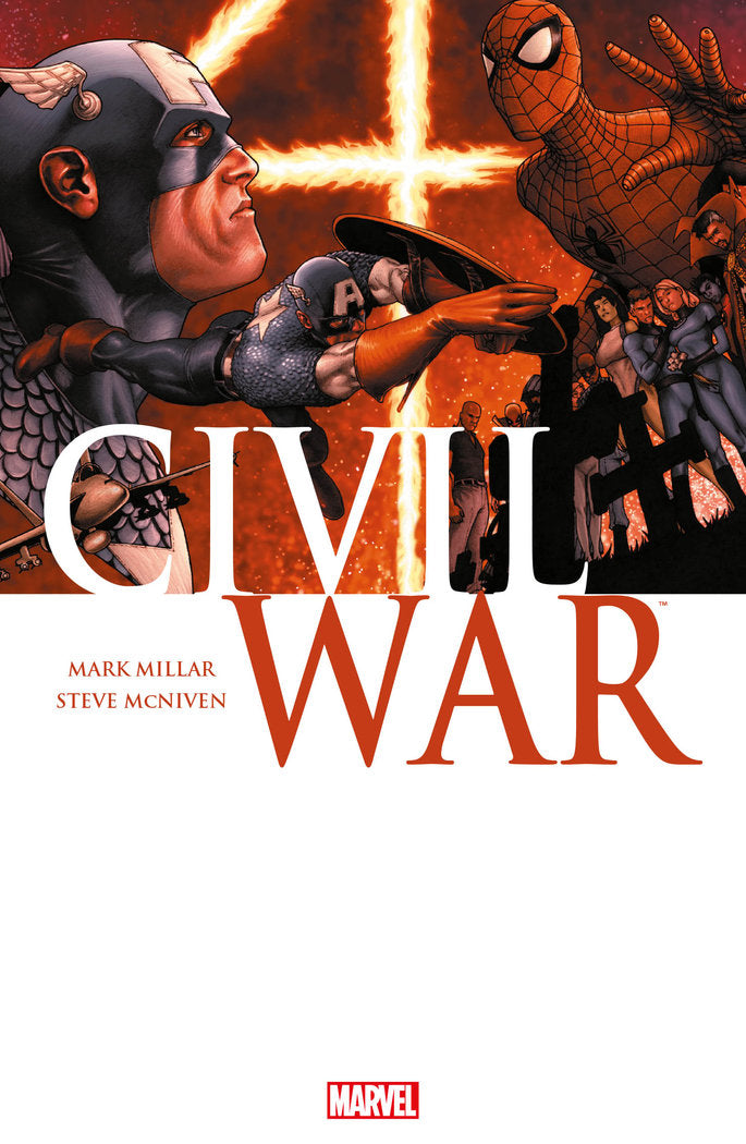 MARVEL ESSENTIALS 05 CIVIL WAR, de STEVE MCNIVEN | portada del libro