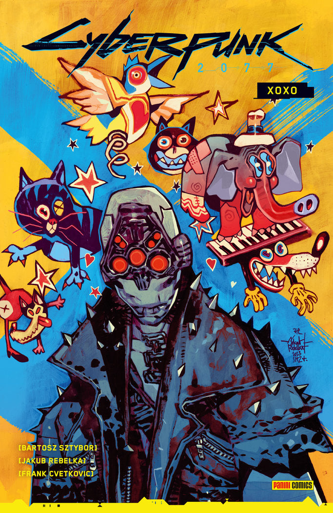 CYBERPUNK 2077 XOXO, de BARTOSZ SZTYBOR | portada del libro