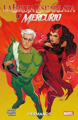 BRUJA ESCARLATA Y MERCURIO HERMANOS, de LORENZO TAMMETTA#STEVE ORLANDO | portada del libro