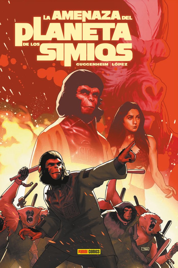 EL PLANETA DE LOS SIMIOS 02, de MARC GUGGENHEIM, ALVARO LOPEZ | portada del libro