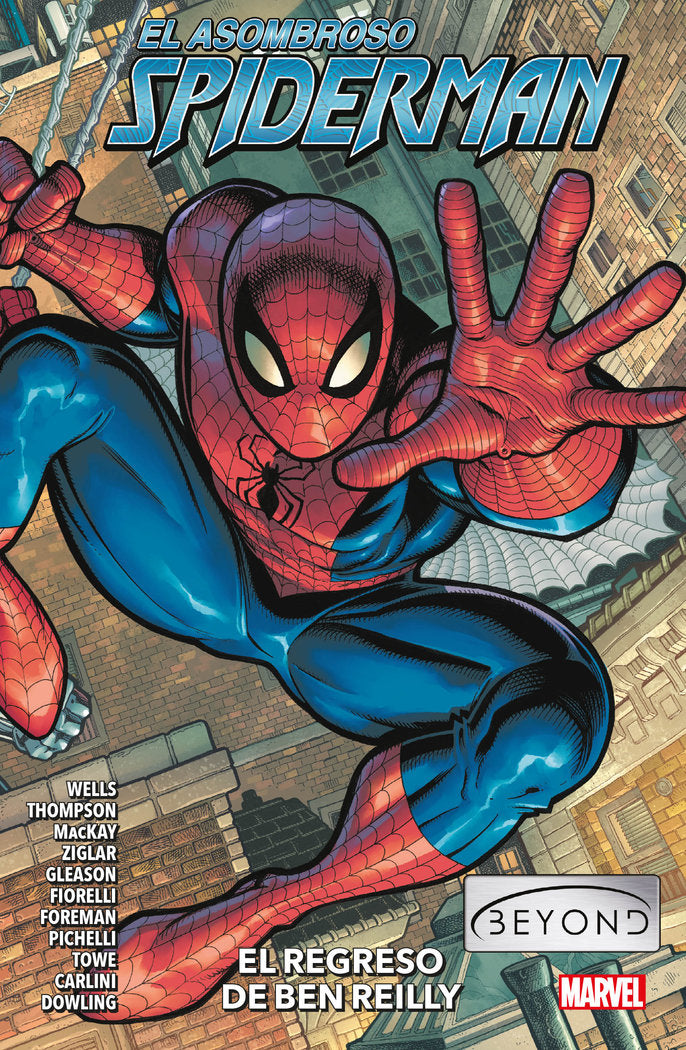 MP116 A SPIDER BEYOND 1 REGRESO B REILLY, de KELLY THOMPSON | portada del libro