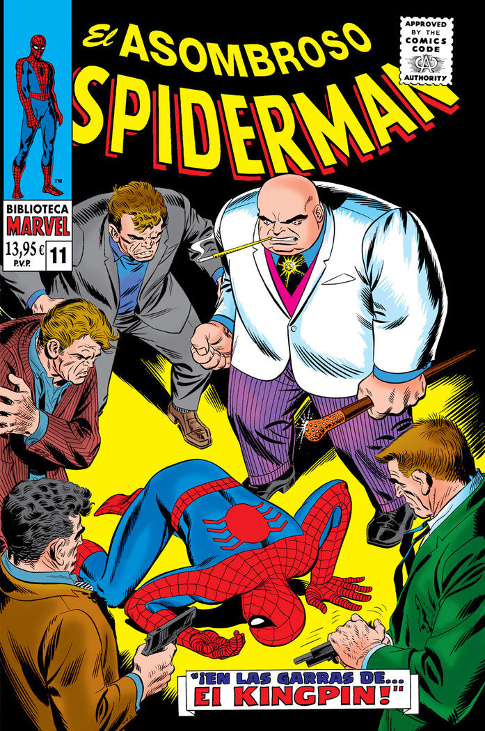 BIBLIOTECA MARVEL. EL ASOMBROSO SPIDERMAN 11, de JOHN ROMITA SR, STAN LEE, LARRY LIEBER | portada del libro