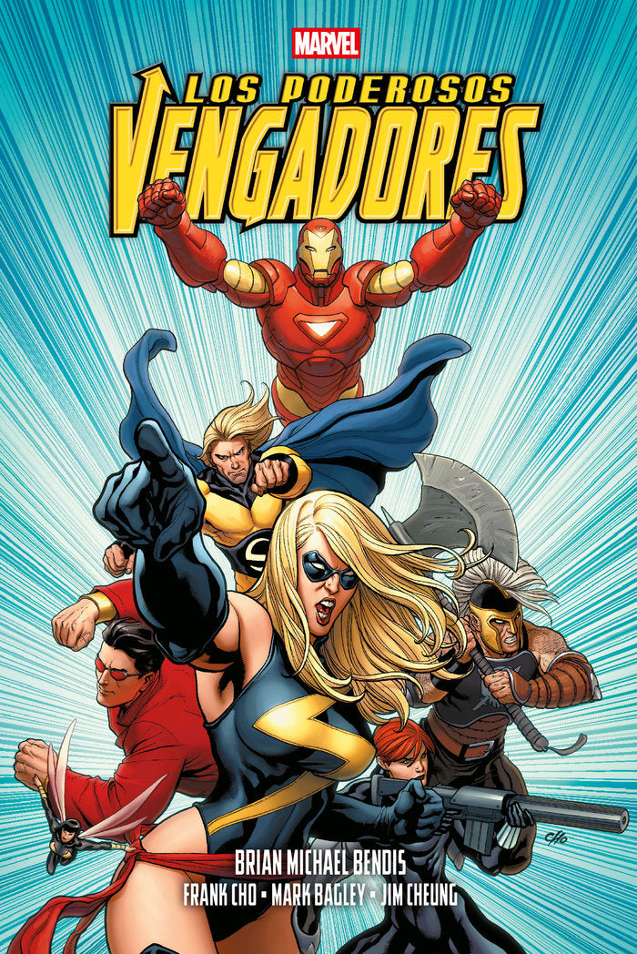 LOS PODEROSOS VENGADORES DE BRIAN MICHAEL BENDIS (MARVEL OMNIBUS), de FRANK CHO, JIM CHEUNG, BRIAN MICHAEL BEN | portada del