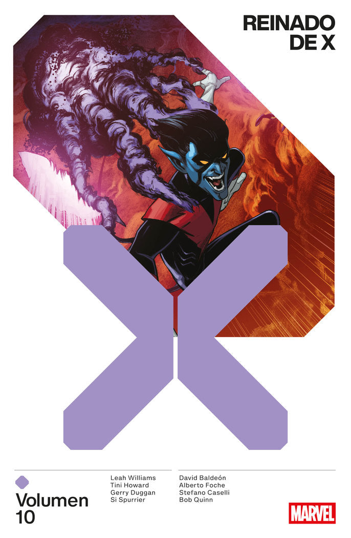 REINADO DE X N 10, de DAVID BALDEON, LEAH WILLIAMS, ALBERTO FO | portada del libro