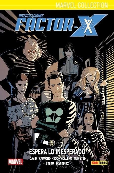 INVESTIGACIONES FACTOR-X, 1 ESPERA LO INESPERADO (NUEVO PVP), de PETER DAVID | portada del libro