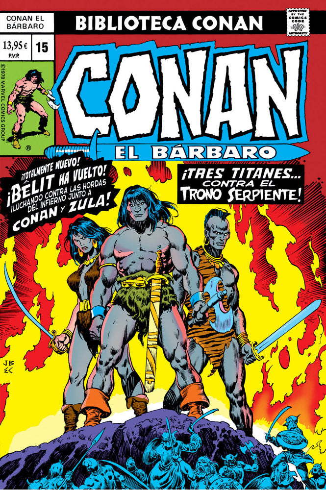 CONAN EL BARBARO 15, de THOMAS | portada del libro