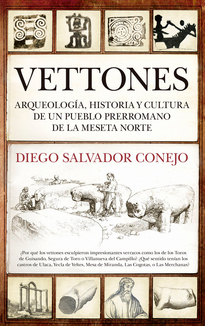 VETTONES, de SALVADOR CONEJO | portada del libro