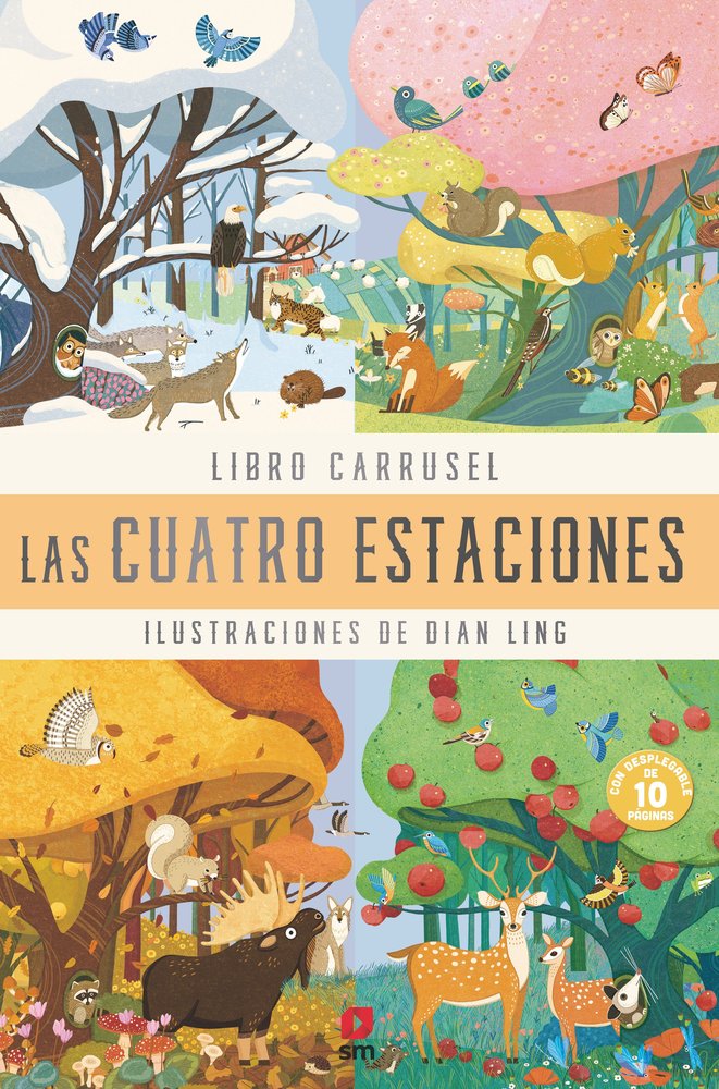 LAS CUATRO ESTACIONES, de HANNAH PORTER | portada del libro