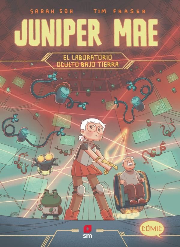 JUNIPER MAE 3 EL LABORATORIO OCULTO BAJO TIERRA, de FRASER, TIM | portada del libro