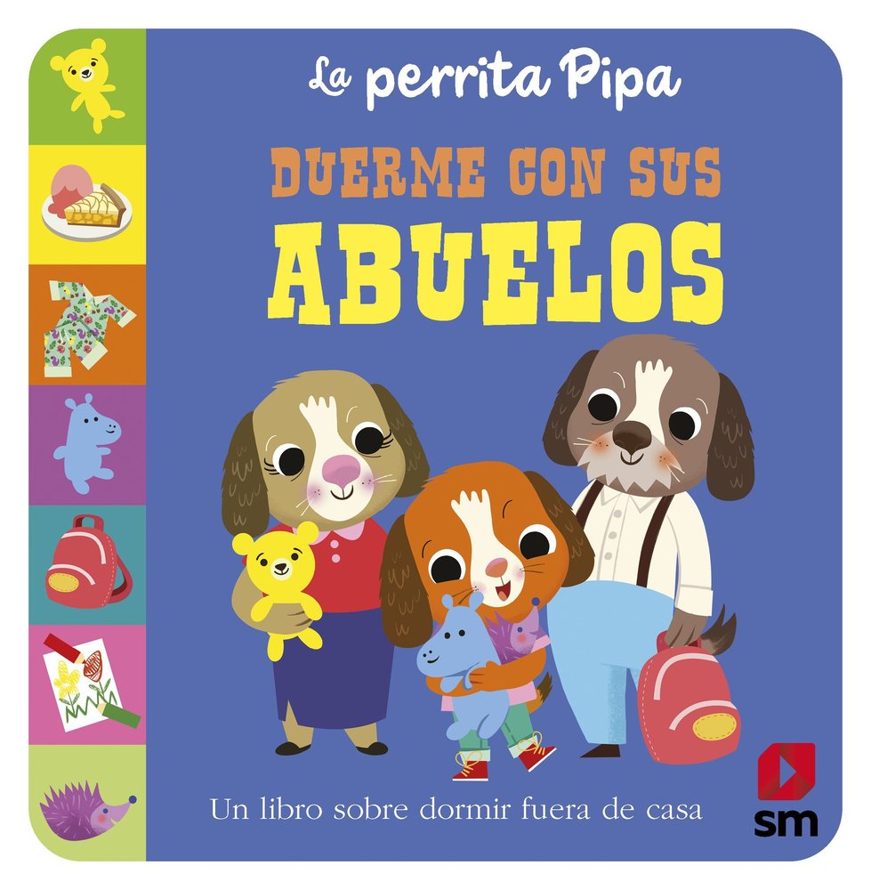 LA PERRITA PIPA DUERME CON SUS ABUELOS, de BALDOCK, JANE | portada del libro