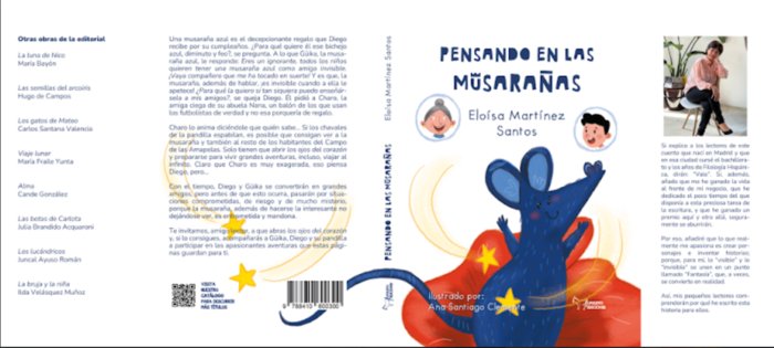 PENSANDO EN LAS MUSARAÑAS, de MARTINEZ SANTOS, ELOISA | portada del libro