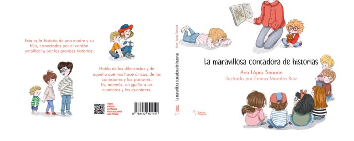 La maravillosa contadora de historias, de LOPEZ SEOANE, ANA | portada del libro