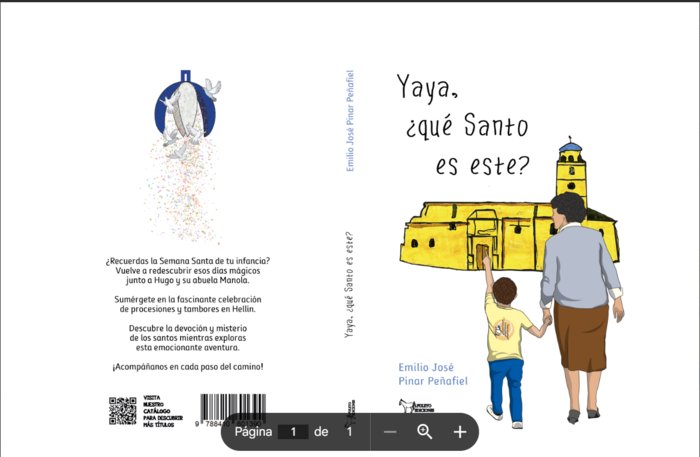 YAYA QUE SANTO ES ESTE | portada del libro