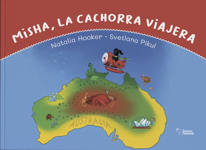 MISHA, LA CACHORRA VIAJERA, de HOOKER, NATALIA | portada del libro