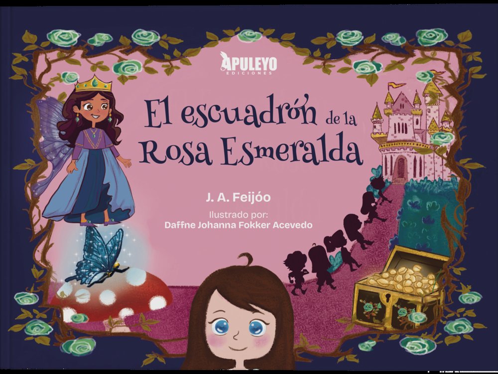 EL ESCUADRON DE LA ROSA ESMERALDA, de FEIJOO DIESTRO, JOSE ANTONIO | portada del libro
