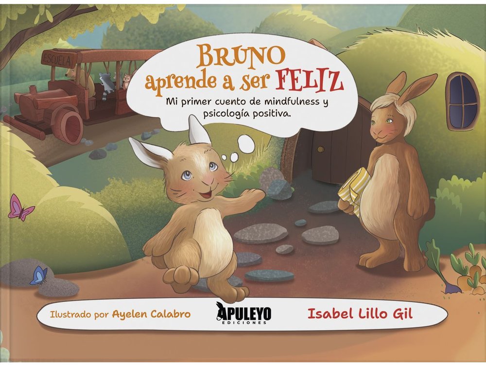 BRUNO APRENDE A SER FELIZ, de LILLO GIL, ISABEL | portada del libro