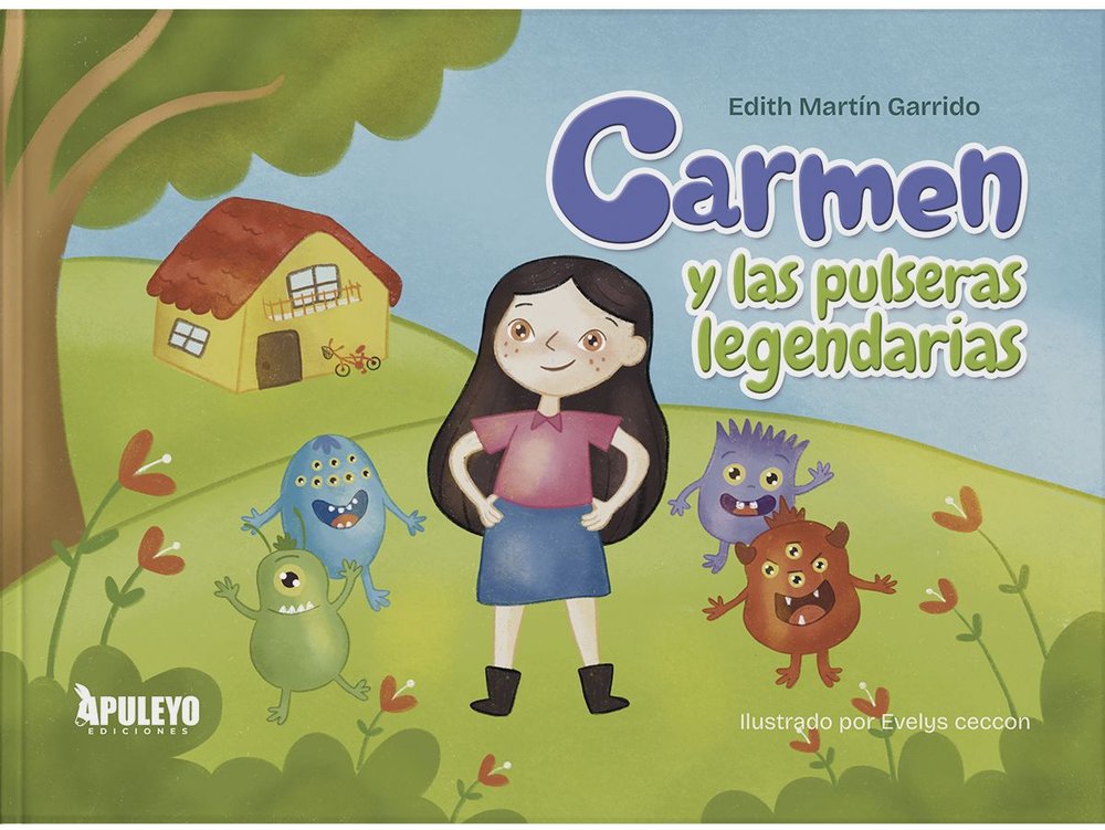 CARMEN Y LAS PULSERAS LEGENDARIAS, de MARTIN GARRIDO,EDITH | portada del libro
