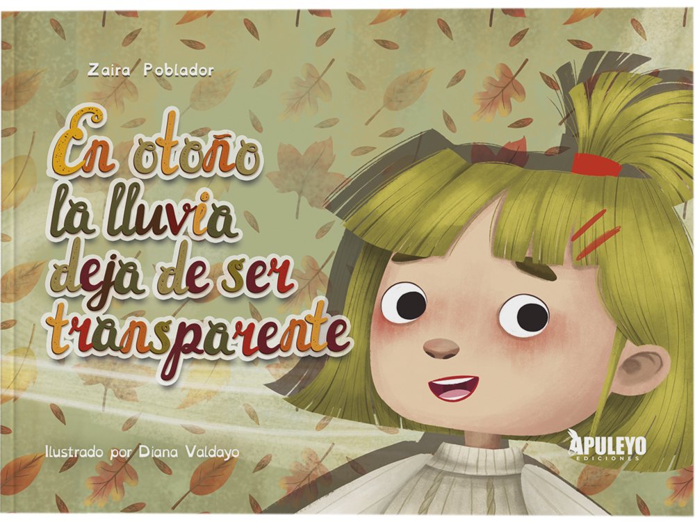 EN OTOÑO LA LLUVIA DEJA DE SER TRANSPARENTE, de POBLADOR RODRIGUEZ, ZAIRA | portada del libro
