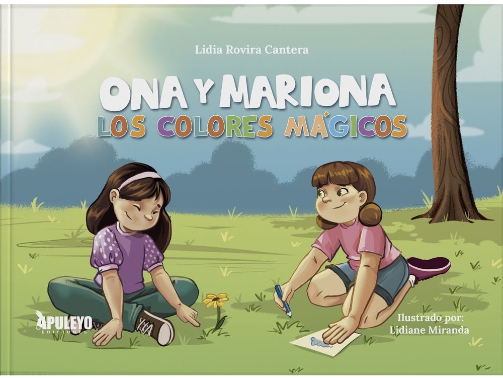 ONA Y MARIONA: LOS COLORES MAGICOS, de ROVIRA CANTERA, LIDIA | portada del libro