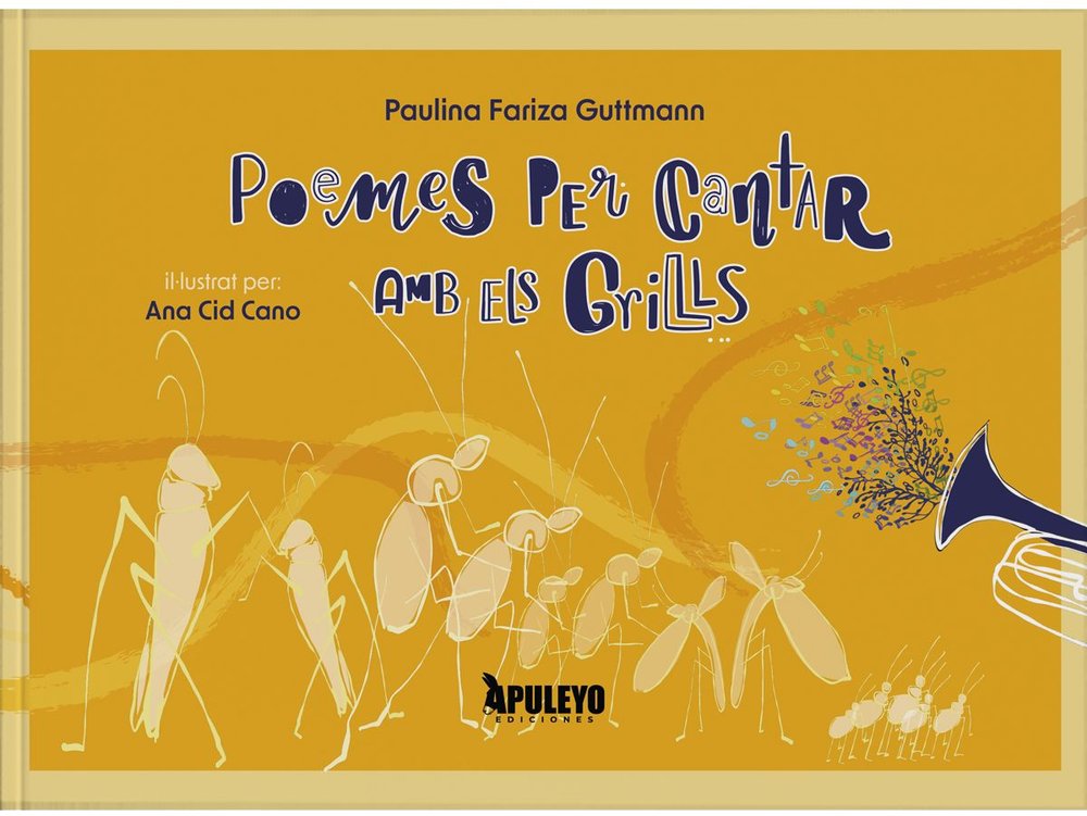 POEMES PER CANTAR AMB ELS GRILLS, de FARIZA GUTTMANN, PAULINA | portada del libro