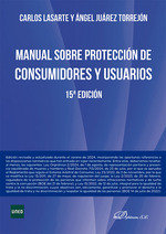 MANUAL SOBRE PROTECCION DE CONSUMIDORES Y USUARIOS, de LASARTE ALVAREZ | portada del libro