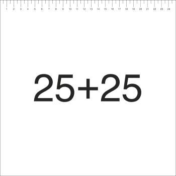 25 + 25, de UNIVERSIDAD FRANCISCO DE VITORIA | portada del libro