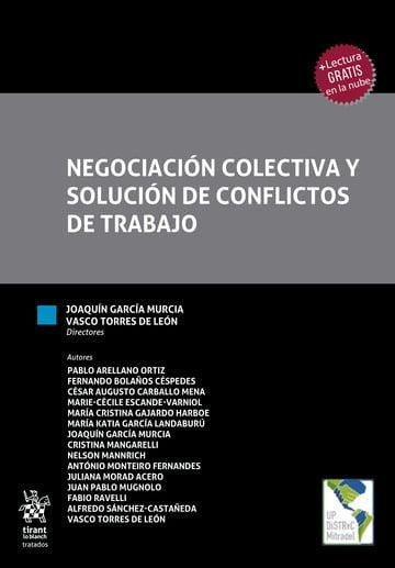 NEGOCIACION COLECTIVA Y SOLUCION DE CONFLICTOS DE TRABAJO, de MANGARELLI | portada del libro