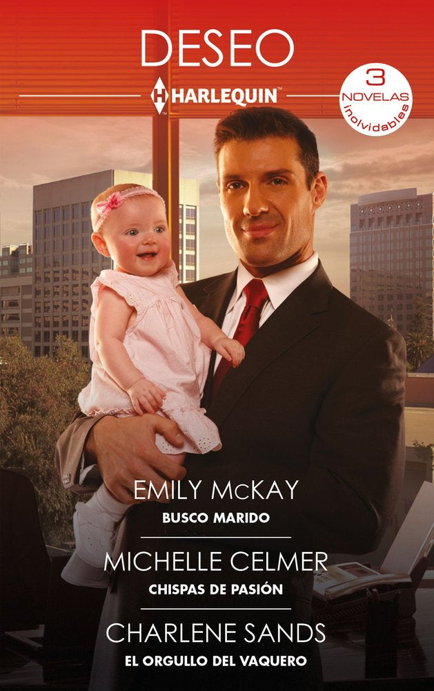 BUSCO MARIDO - CHISPAS DE PASION - EL ORGULLO DEL VAQUERO, de MCKAY | portada del libro