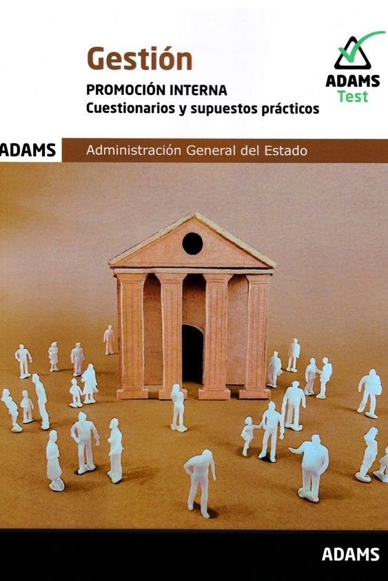 GESTION ( PROMOCION INTERNA) - CUESTIONARIOS Y SUPUESTOS PRACTICOS | portada del libro