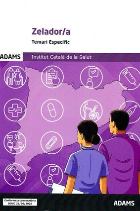 ZELADOR/A INSTITUT- TEMARI | portada del libro