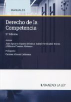 Derecho de la competencia, de Juan Ignacio Signes de Mesa | portada del libro