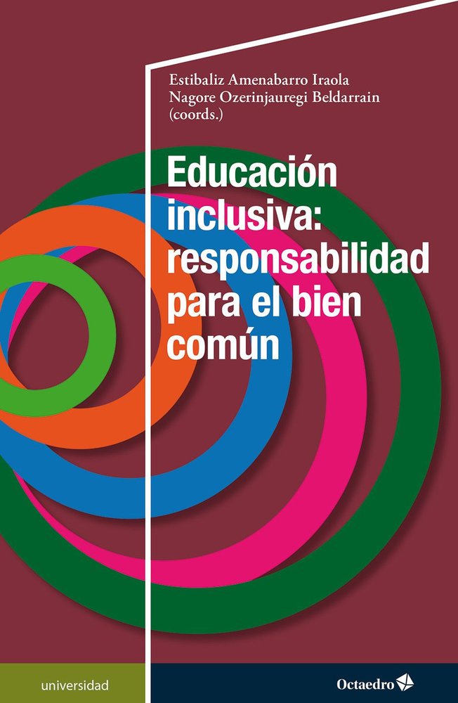 EDUCACION INCLUSIVA: RESPONSABILIDAD PARA EL BIEN COMUN | portada del libro