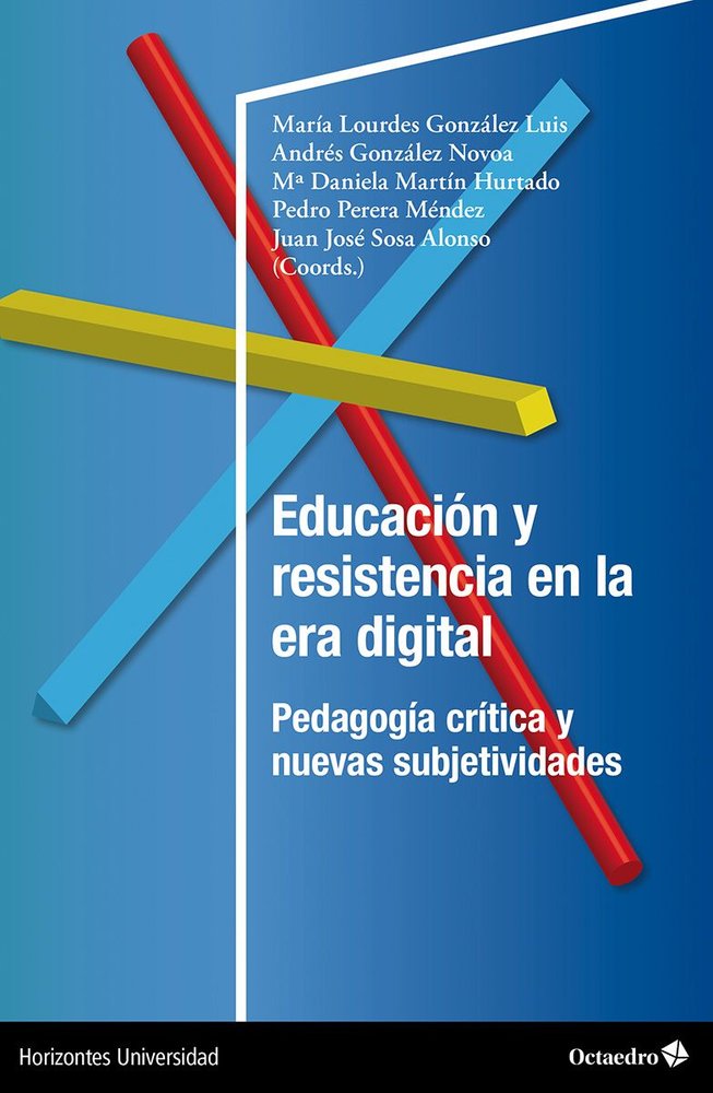 EDUCACION Y RESISTENCIA EN LA ERA DIGITAL | portada del libro