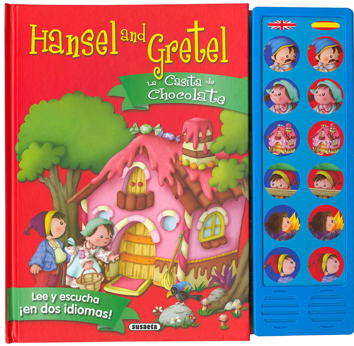 LA CASITA DE CHOCOLATE - HANSEL AND GRETEL, de SUSAETA | portada del libro