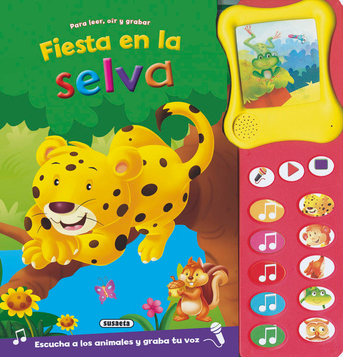 FIESTA EN LA SELVA, de SUSAETA, EQUIPO | portada del libro