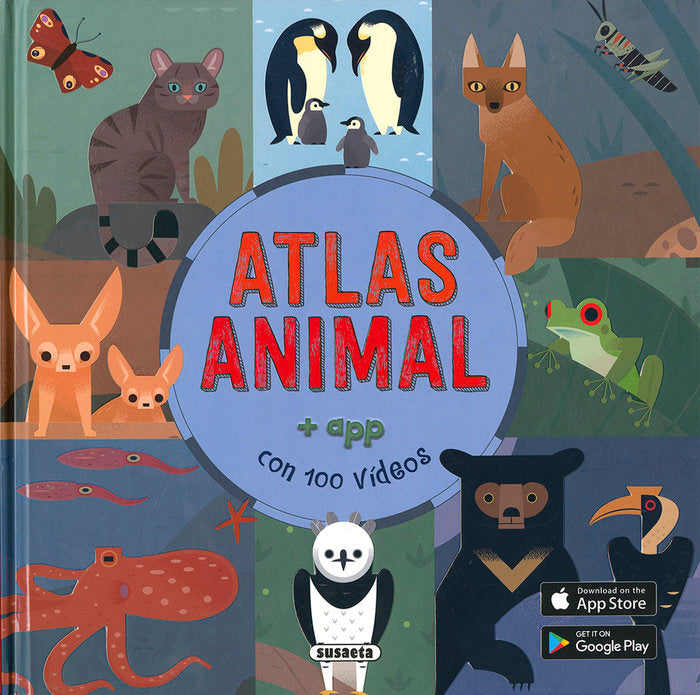 ATLAS ANIMAL, de MCRAE | portada del libro